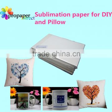 China heat sublimation transfer paper for phone case ,t shirt, mug,pillow