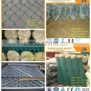 6FT sliver galvanized chain link for security