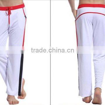 2016 Leisure White Long Running Pants for Men