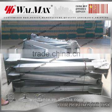 WF-DS045 Hot-dip Galvanized Steel Structure Steel Post for Windbreak Wall photo-4