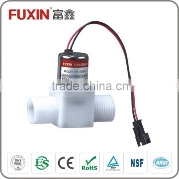 water solenoid valve sensor sanitary plastic body 6V