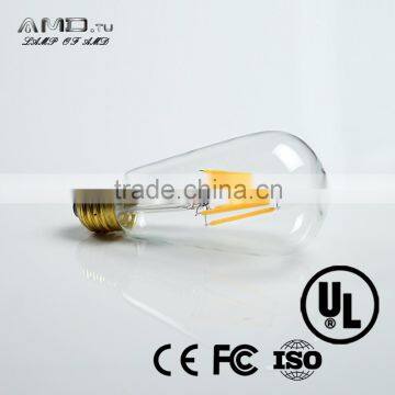 Europe hottest sale high quality competitive price led bulb ST64 e27 UL/CE certified led bulb well Quality