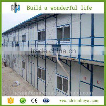 HEYA INT'L sandwich panel safe and stable prefab refugee house sales promotion project