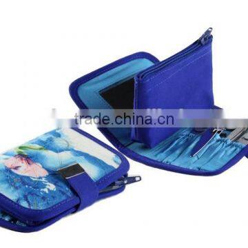 nice shape wallets with manicure kits and mirror