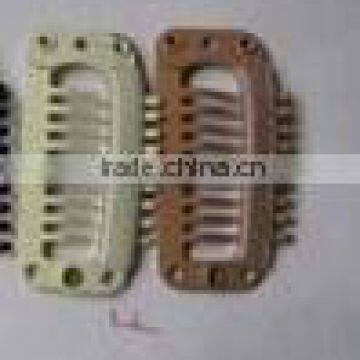 Beige Hair Extension Clips Blonde Hair Extension Snap Clips 2.8cm 3.2cm 3.8cm photo-5