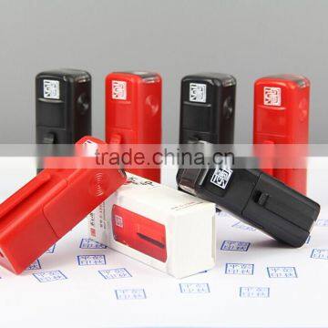 Self Inking Type Seal Stamp Rubber, Rubber Stamp Material Signature Stamp