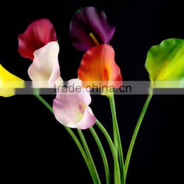66 cm PVC Real Touch Calla Lily Spray Artificial Flower