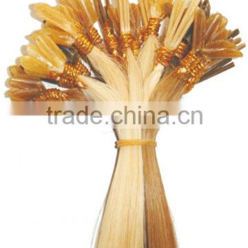 nail-tip human hair extension/nail-tip human hair/hair products/hair extension