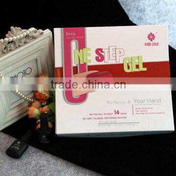 Nail art Led lamp one step soak off uv gel polish set