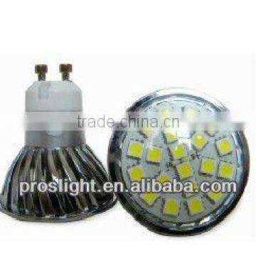 320lm to replace 50W incadicent bulb 3.6w smd Gu10 led bulb