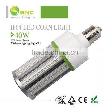 3000k/3500k cct led corn light 40w 360 dgree replacement of metal high lumen CE/ROHS/ENEC listed