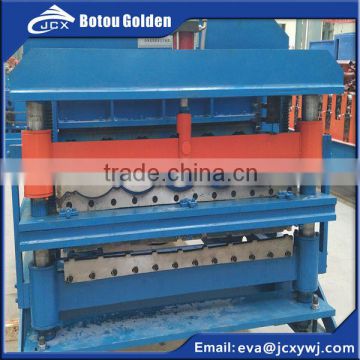 double profiles roofing sheet making machine