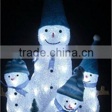 Acrylic LED christmas hanging decoration