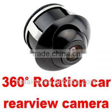 360degree rotation car rearview camera