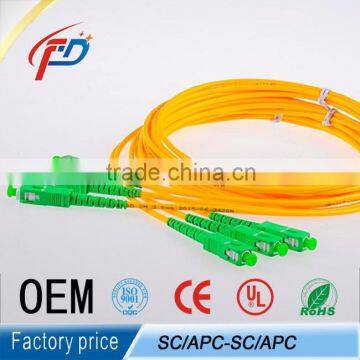 singemode sc/apc-sc/apc fiber optic cable connector