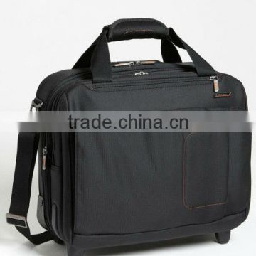 Nylon Expandable Wheeled Briefcase