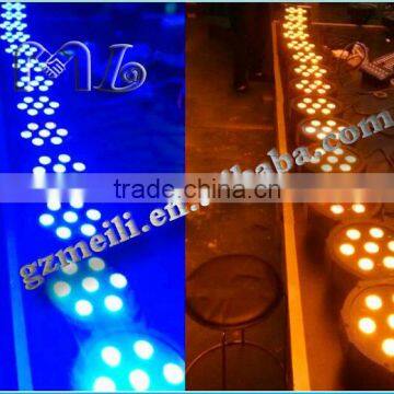 7pcs 4 in 1 led par stage light rgbw par light