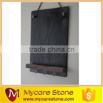 Black Slate Cutting Board Gift photo-4