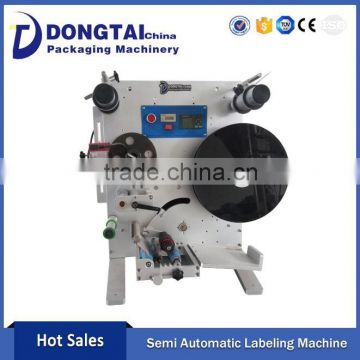 Semi automatic bottle labeling machine