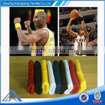 Wholesale cheap professional terry Sports Sweatband for different exercise
