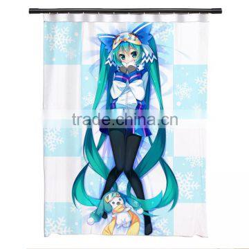 New Snow Hatsune Miku - Vocaloid Anime Japanese Window Curtain Door Entrance Room Partition H0481