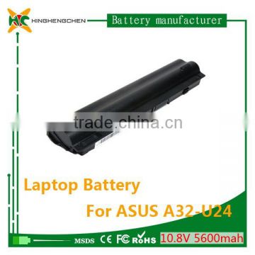 10.8V 5600mAh battery for Asus A32-U24 A31-U24 battery notebook