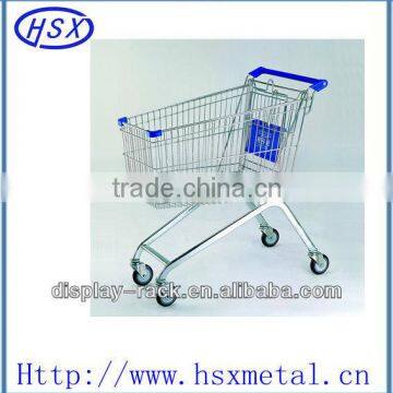 chrome shopping cart wholesale /shopping trolley cart with seat HSX-S505