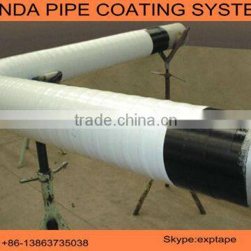 Outer-layer tape with HDPE backing and Butyl rubber adhesive