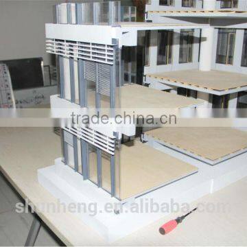 Construction Internal Layout With Details Architectural Model Making