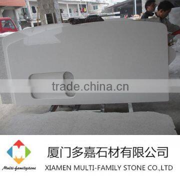 snow white laminate quartz stone bathroom vanity top