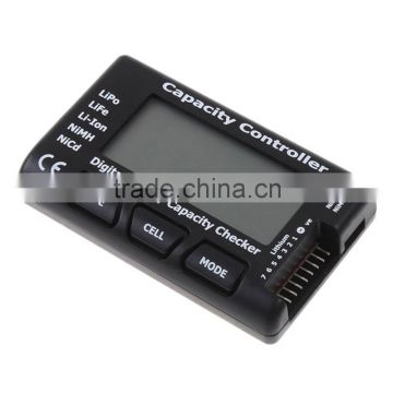 RC LCD CellMeter-7 LiPo LiFe Li-ion NiMH Nicd Digital Battery Capacity Checker For RC Heli Drone Multirotor