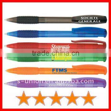 Custom retractable ball pen (B0336)