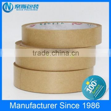 China Environmental protective brown reinforced kraft paper tape for packing