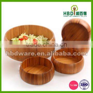 High Quality Small Bamboo Salad Bowl Wholesale