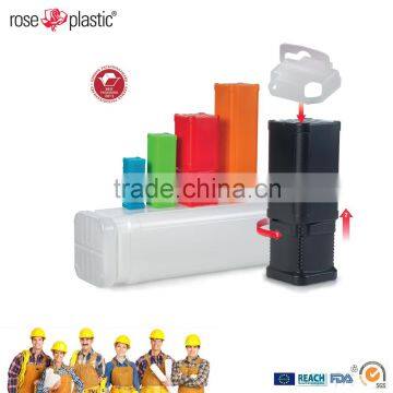 Round square solid telescopic plastic tubes packaging BK