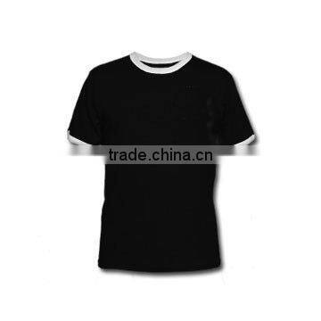 round neck blank ringer t shirt