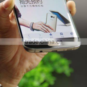 Hot Selling! HD Clear,3D Caved Tempered Glass Phone Screen Protector for s7 Edge photo-5