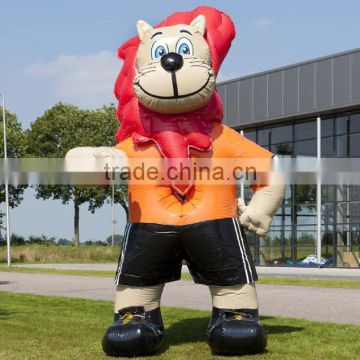 Giant inflatable person model