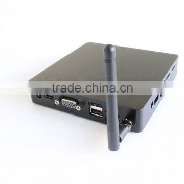 2016 New arraival Bay Trail Celeron Based Fanless Box PC NUC PC with SIM and TF Card Slot 4USB HDMI Home theater DBYT50