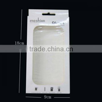 Cellphone Cover Paper Packaging Box with Clear Window