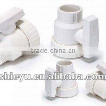 SH Single Union Ball valve PVC CPVC PP Material