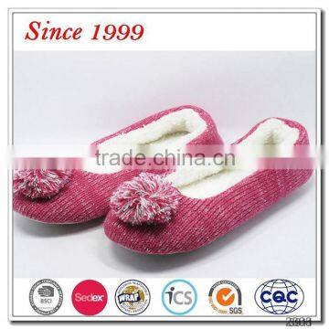 crochet knitted customised indoor ballet woman slipper