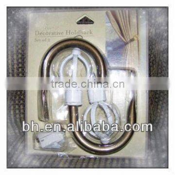 Decorative Brass Metal Curtain Hooks