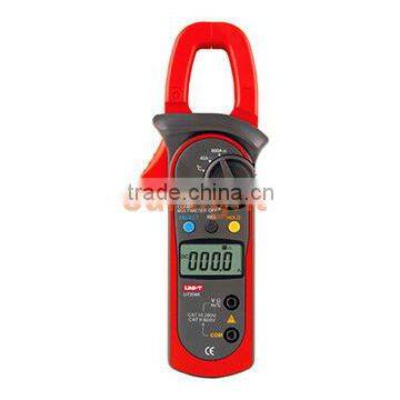 Digital Clamp Multimeter, AC/DC/Resistance/Capacitance/Frequency/Temperature Meter, True RMS, 600A, UT204A