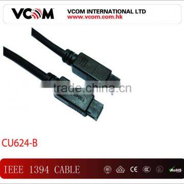 VCOM High Quality 9M to 9M IEEE1394 Firewire Cable