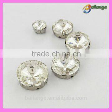 wholesale wedding dress accessories factory directly rhinestone flat back for decoration