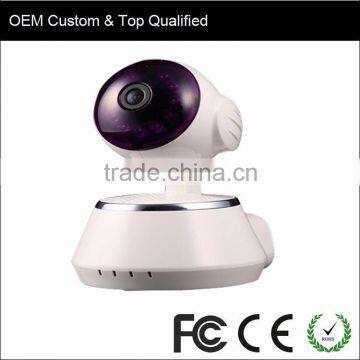 720p CCTV P2P Video Smart Wireless HD Home Security IP IR Camera SD Card OEM WIFI Camera