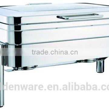 GW-211A-GL 9L Cost Price Hot Sale Promotion high quality glass lid chafing dish