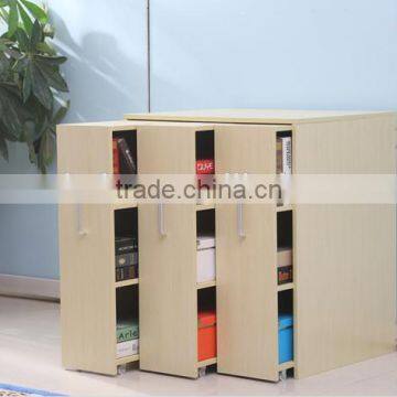 New Style Book Cabinet With 1-4 Drawers