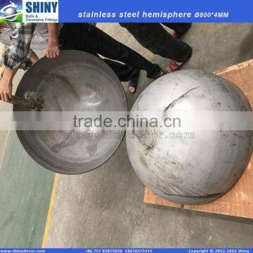 24 Inch Stainless Steel Hemisphere in Mirror Polished